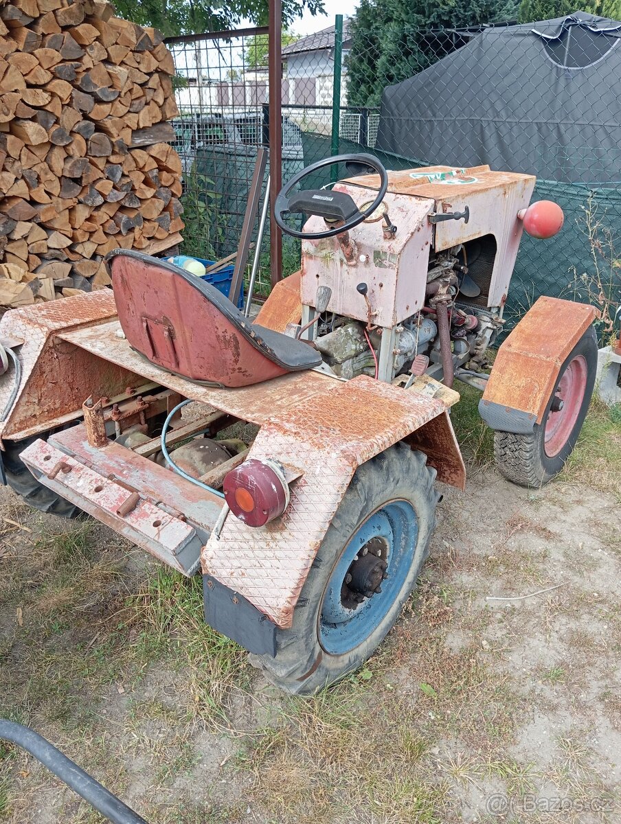 Malotraktor domácí výroby - 3