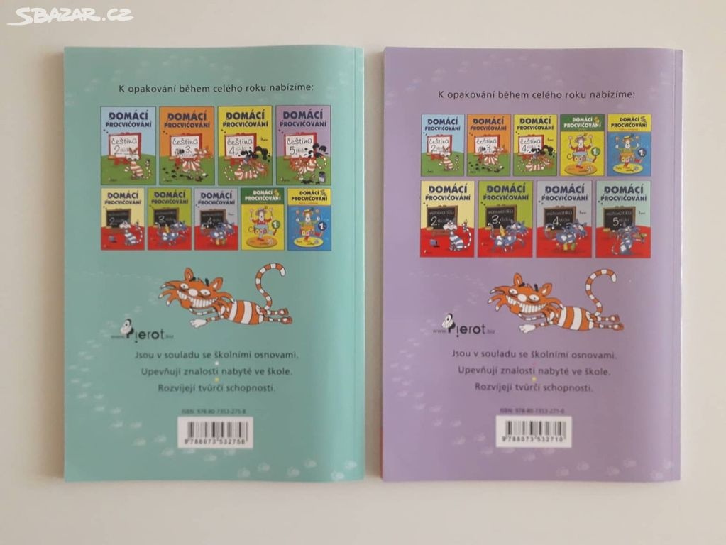 Procvičovací knihy pro žáky 1. stupně - 3