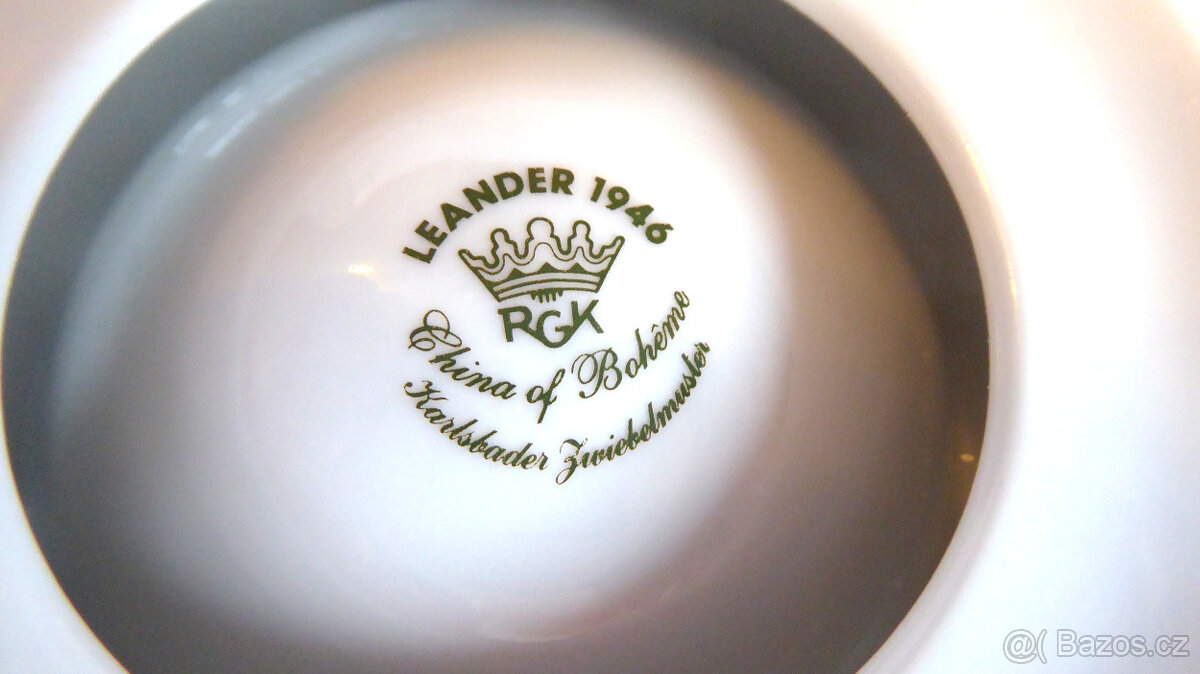 T003_ Popelník, cibulák, porcelán, retro - 3