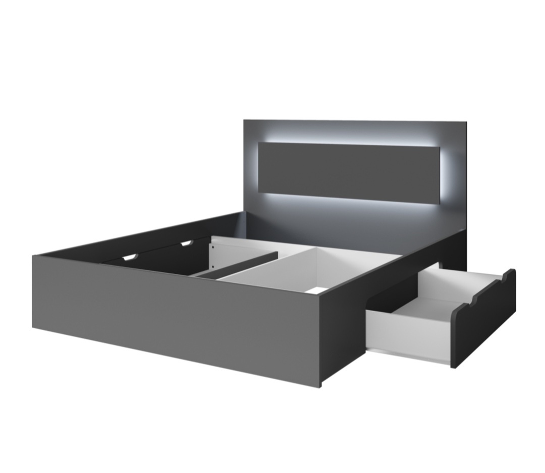 Postel s LED osvětlením - 3