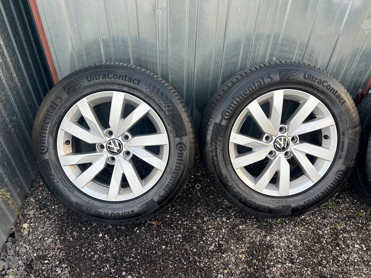 Originální zimní sada VW 215/60R16, Continental 6mm - 3