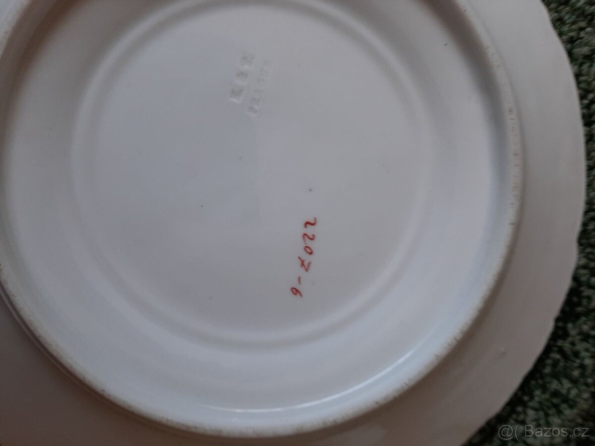 Starožitný porcelánový servis - 3