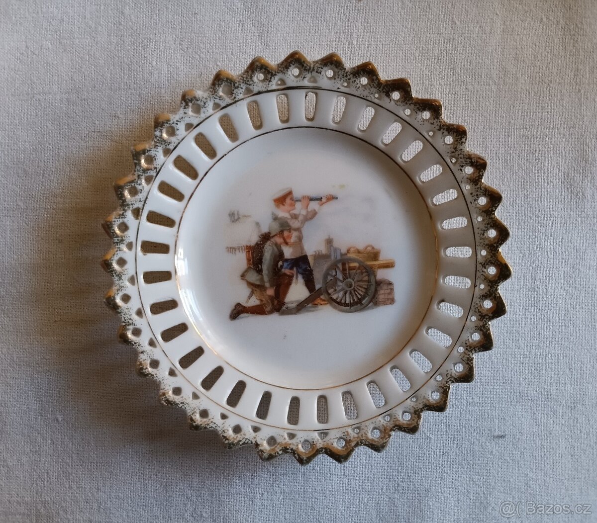 Porcelánové šálky a talíře - Franz Josef, Rakousko Uhersko, - 3