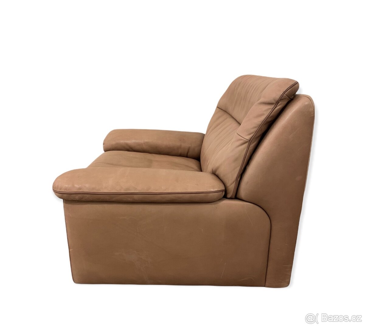 DE SEDE model DS 66 dvoumístná kožená sofa a křeslo 21% DPH - 3