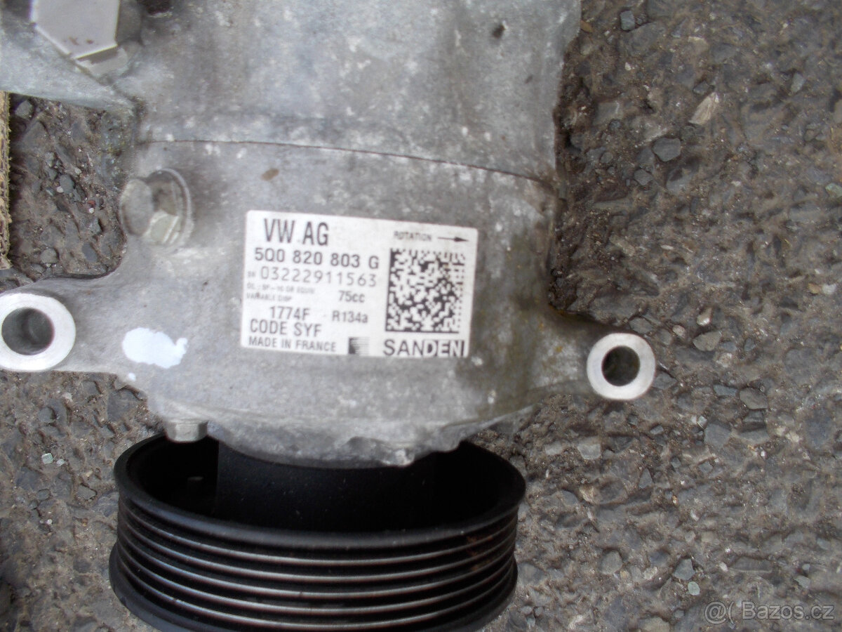 Díly z motoru Škoda, Seat... 1.2TSI - 46tis. km - 3