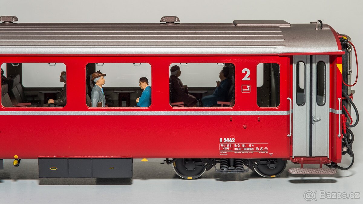 Model Rail AG - osobní vůz RhB EW1 krátký B 2308 - 3