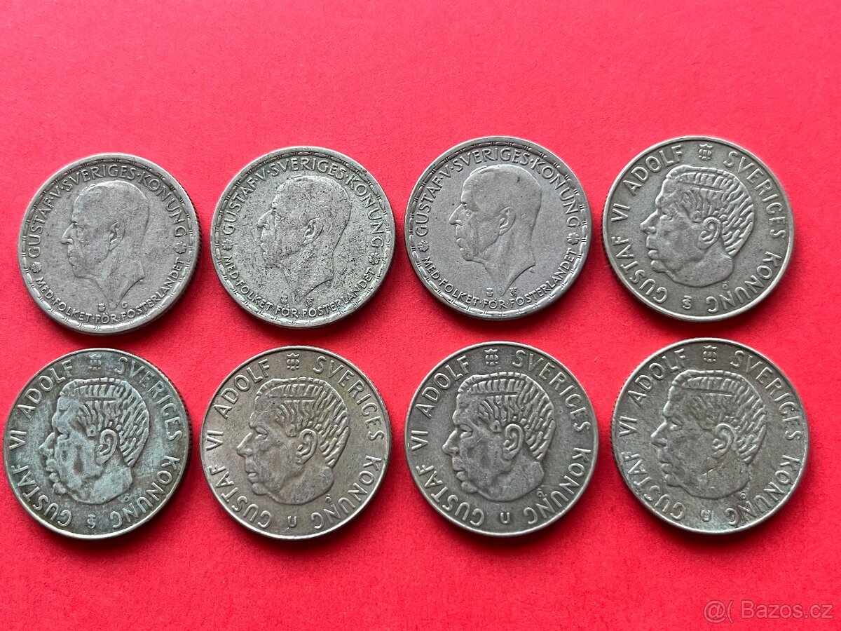Sada Ag Korun 1944-1967 Švédsko - 3