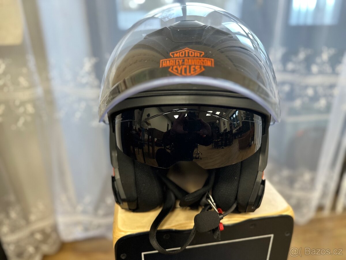 Harley Davidson Helma s Intercomem neježděná M - 3