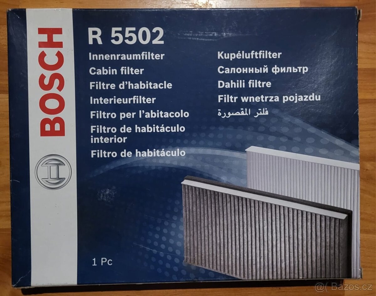 Kabinový filtr koncern VW - 3