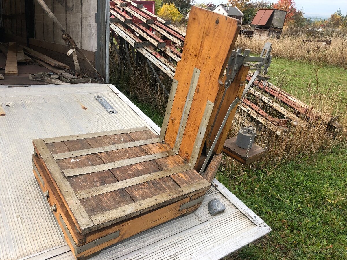 Starožitná Váha decimálka - 3