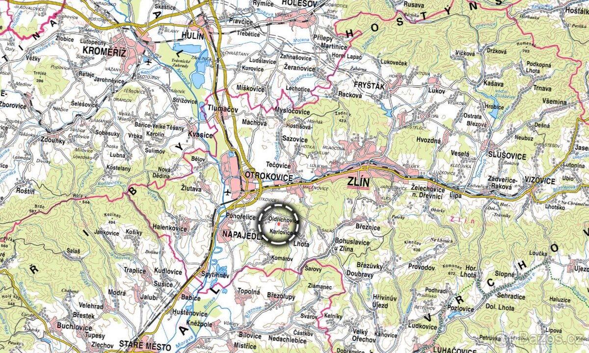 Zemědělská půda, prodej, Karlovice, Zlín - 3