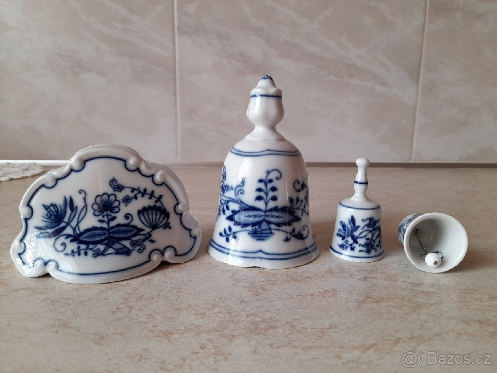 Modrý porcelán. - 3