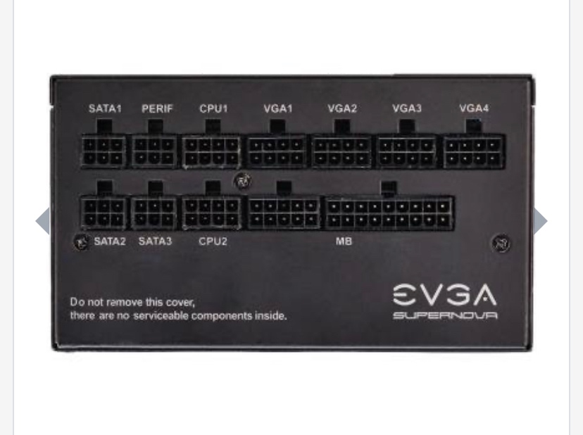EVGA SuperNOVA 850 G5 850W 220-G5-0850-X3 - 3