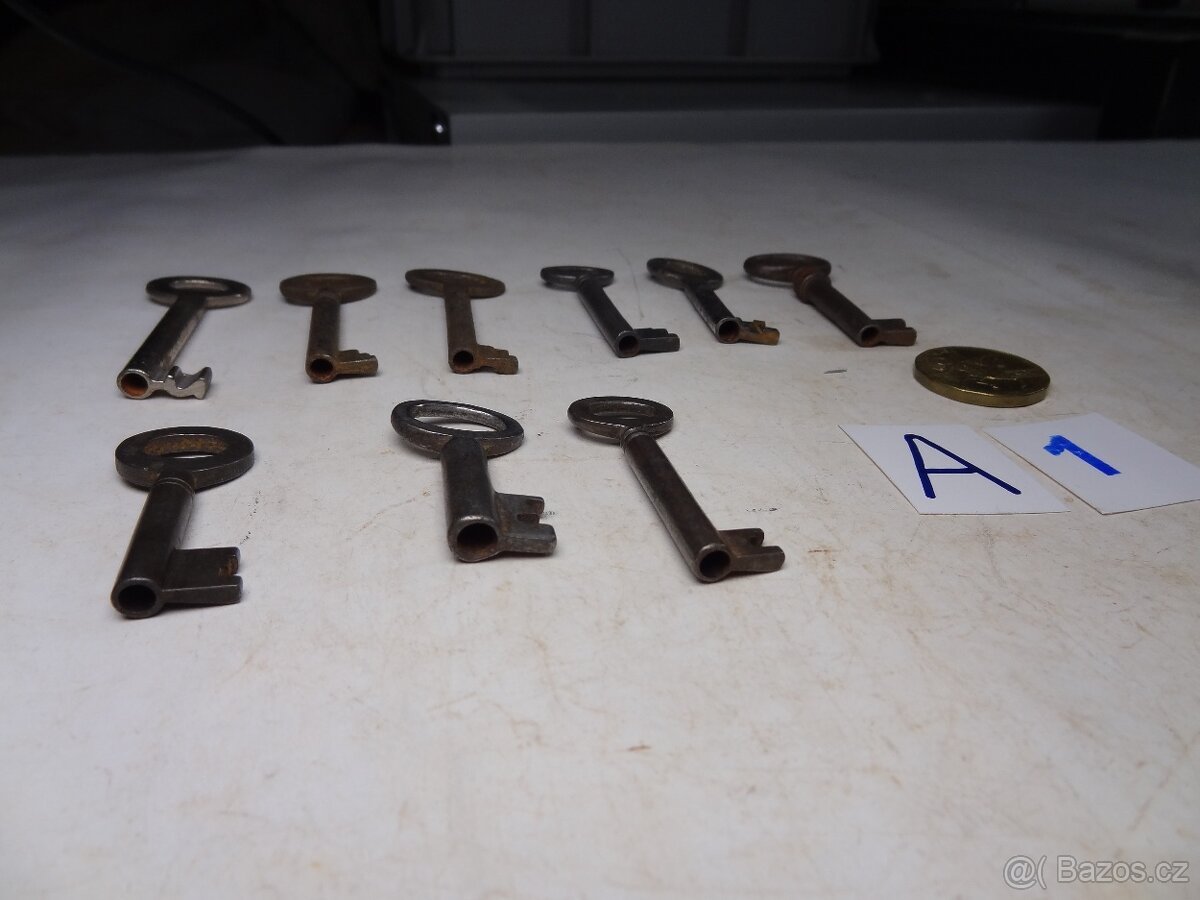 Staré klíče. Sbírka. Velké množství. - 3