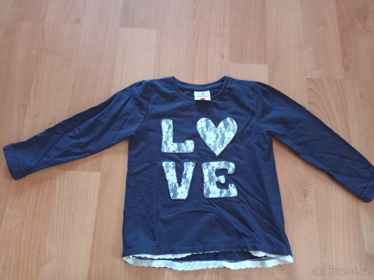 Dívčí trička a tílka vel. 110 - 3