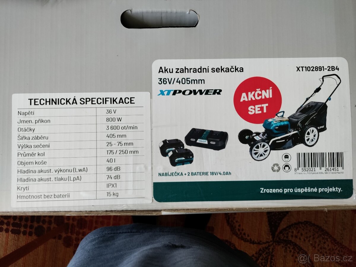 Aku sekačka XT 102891-2B4 - 3