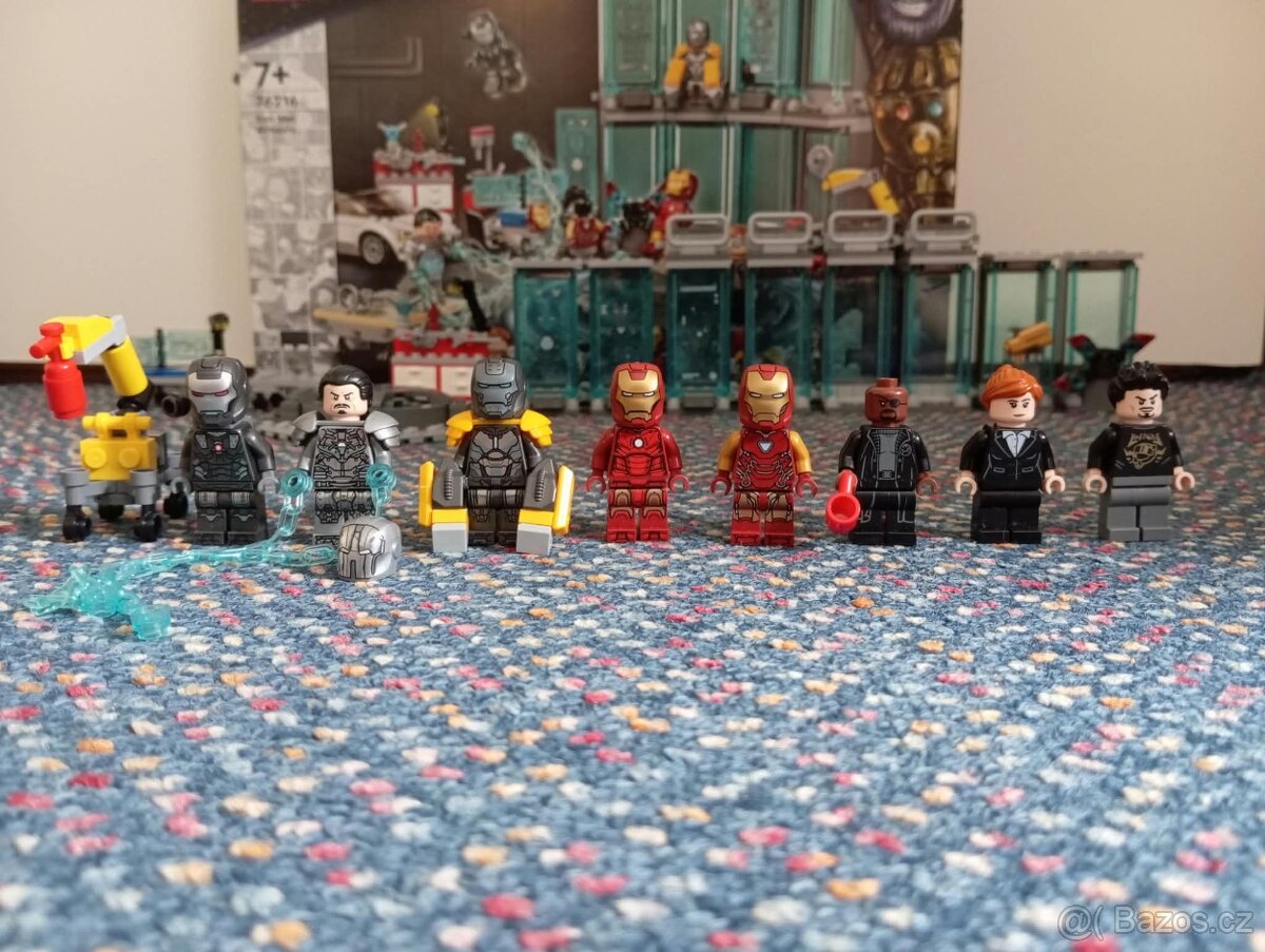 Lego Marvel Zbrojnice Iron Mana - 3