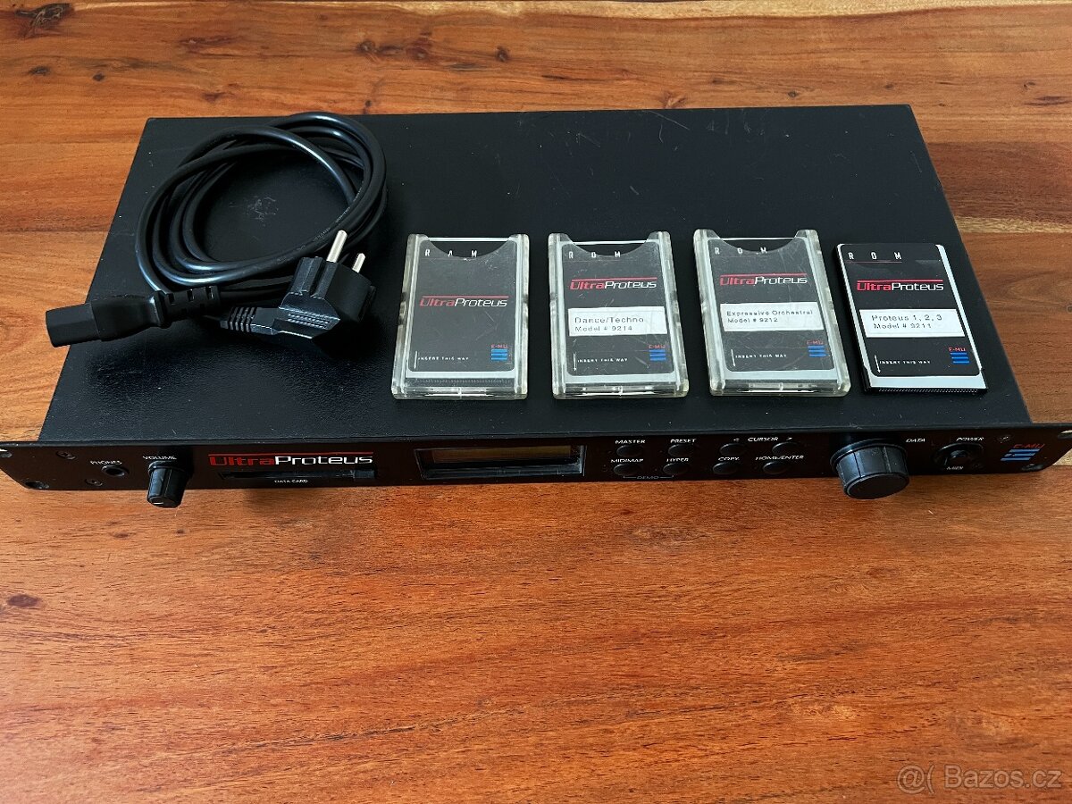 E-MU UltraProteus + 4 karty (ROM i RAM) - 3