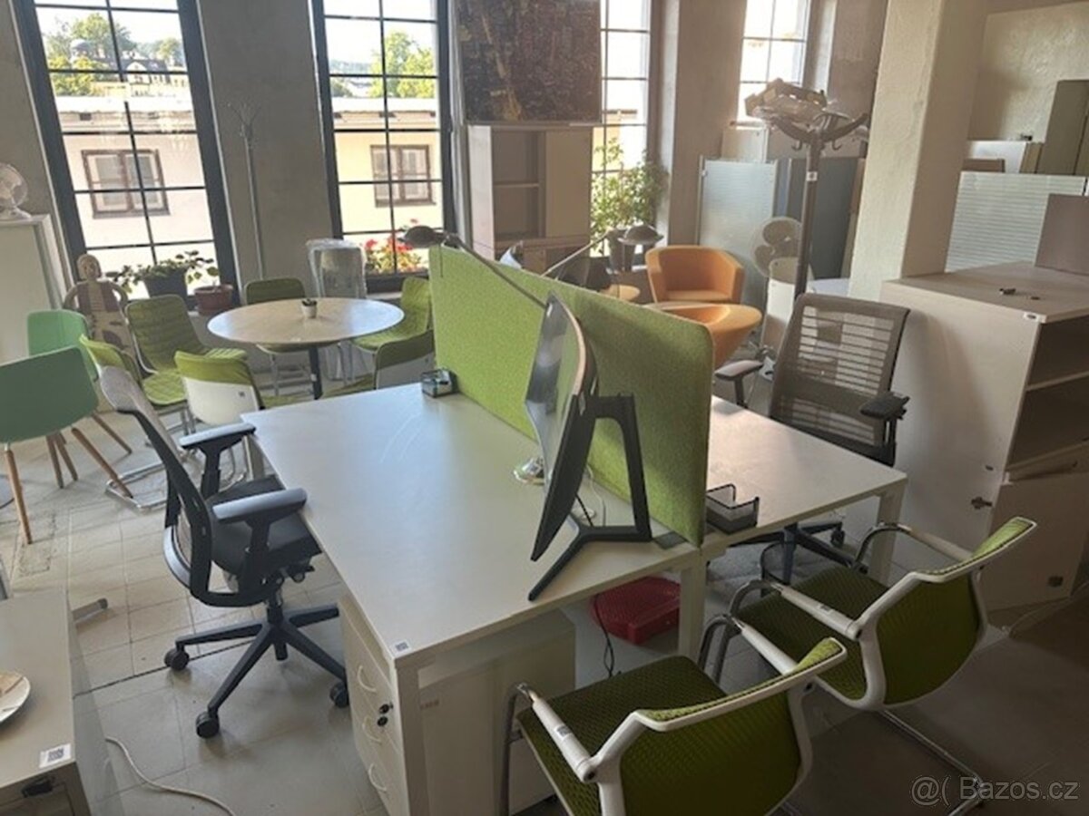 značkový kancelářský stůl STEELCASSE Kalidro 160 x 80 - 3