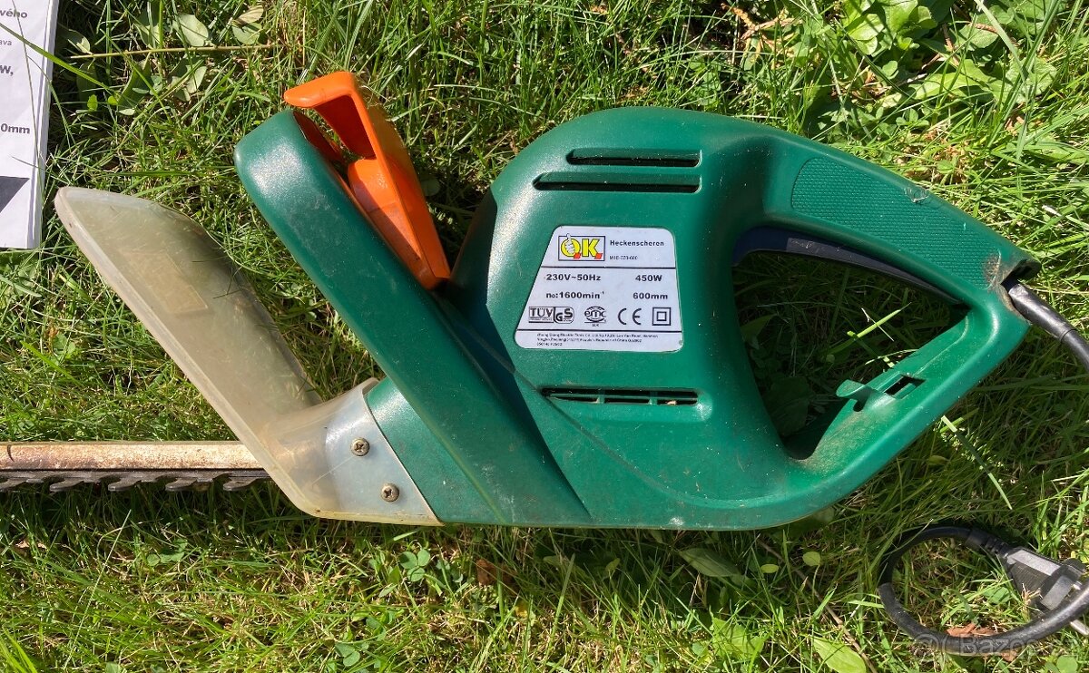 El.“Plotořez” - nůžky na živý plot. S lištou 60 cm, zn. O.K. - 3