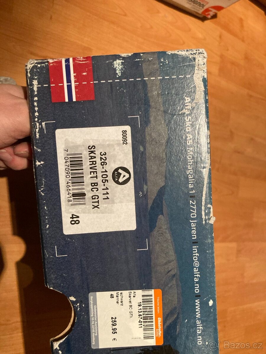 Běžkařské boty Alfa SKARVET GTX - 3