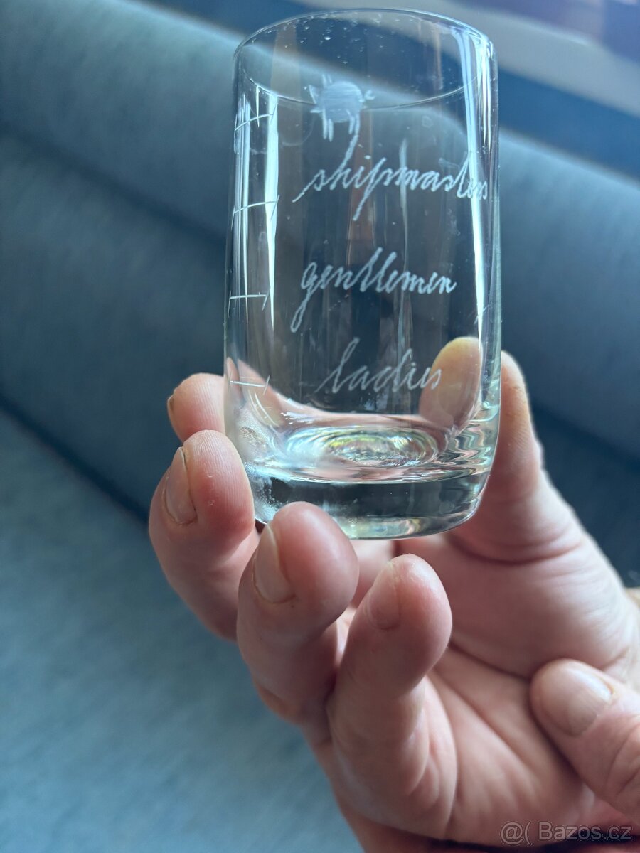 Set sklenic s vtipným výbrusem - 3