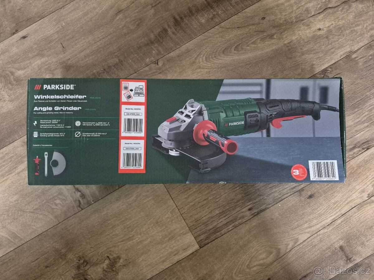 Elektronická bruska 230 parkside - 3