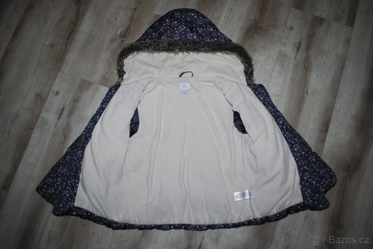 ZIMNÍ BUNDA/BUNDIČKA, ZN.F&F, VEL.122 - 3