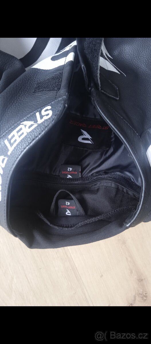 Kožená dámská motobunda - 3