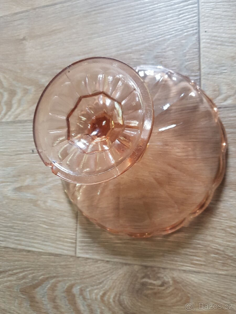 Stará skleněná mísa - 3