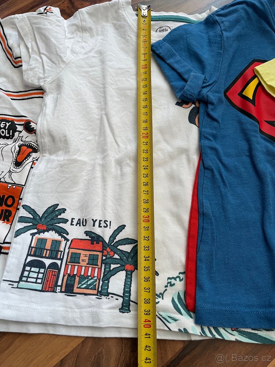 Dětská trička - vel. 110 - 3