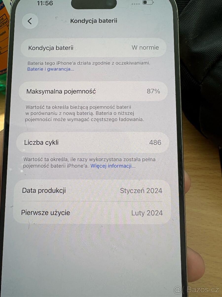 iPhone 15 Pro 87% - 3