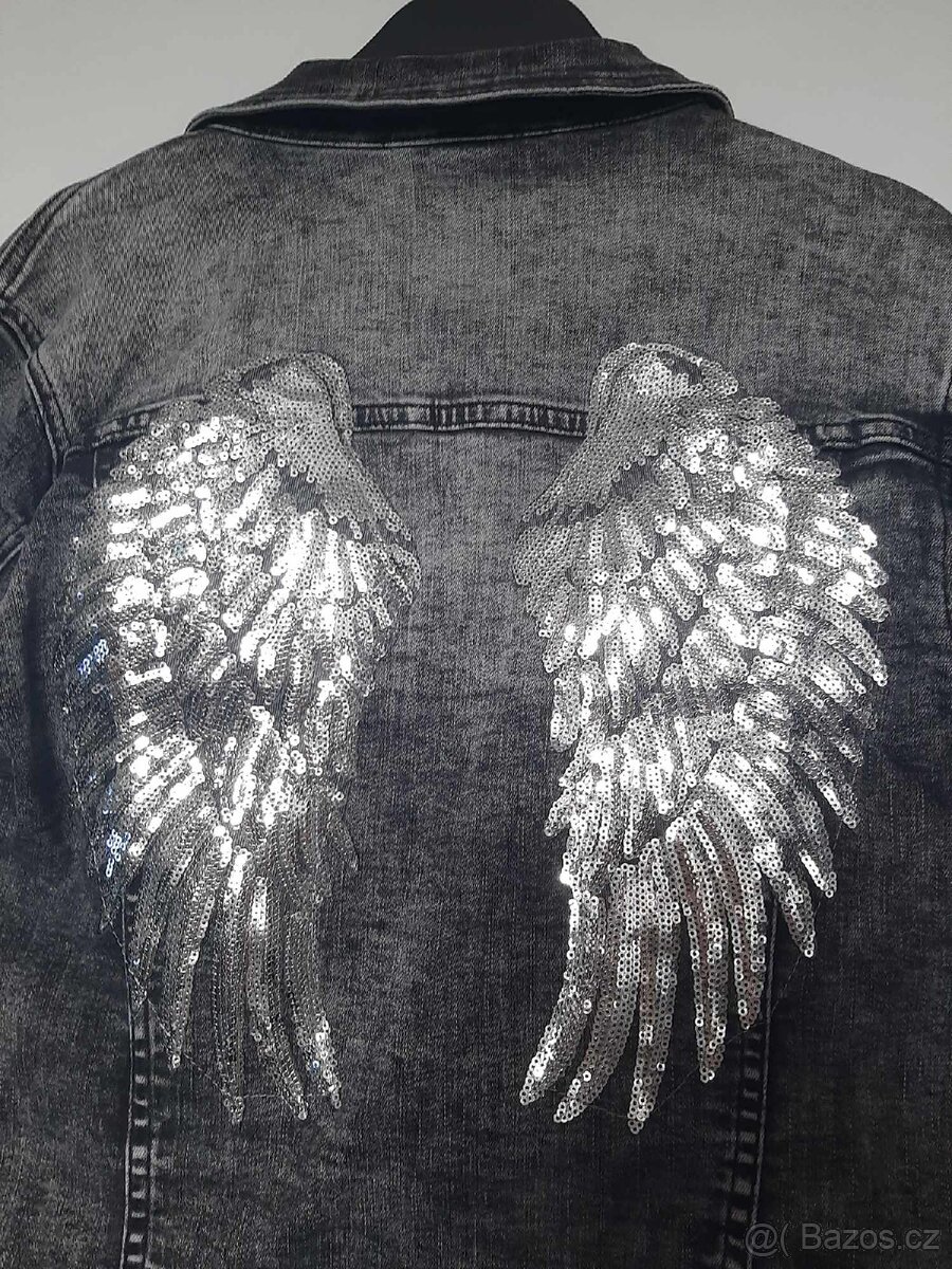 Dámská džínová bunda S - 3
