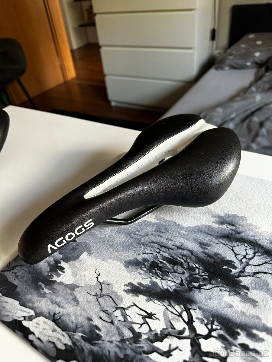 AGOGS kožená sedla na kolo - 3