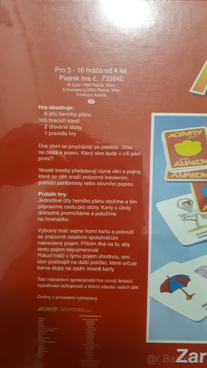 Nová společenská hra po děti - Actvity Děti - 3