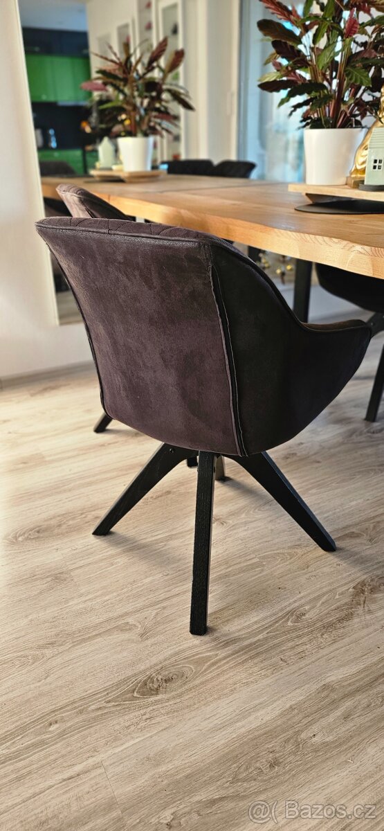 Jídelní židle otočná Landscape 2kusy - 3