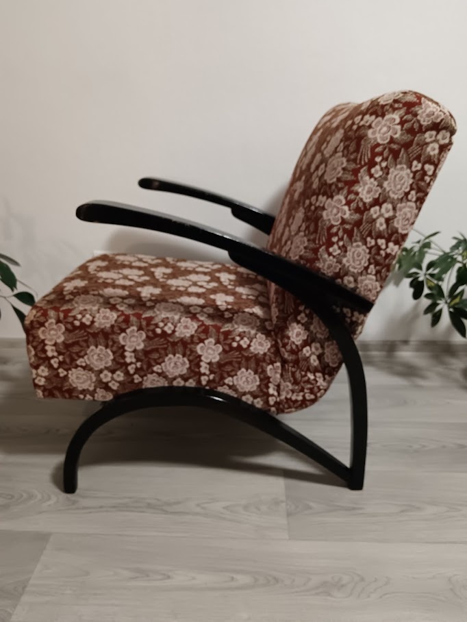 RETRO set - 60. léta - rozkládací gauč + 2 křesla - 3