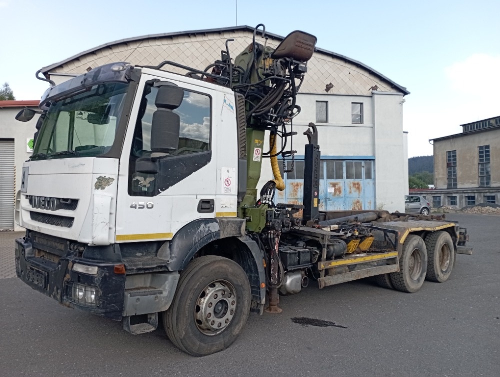 Prodám Iveco 450 kontejner+ruka - 3