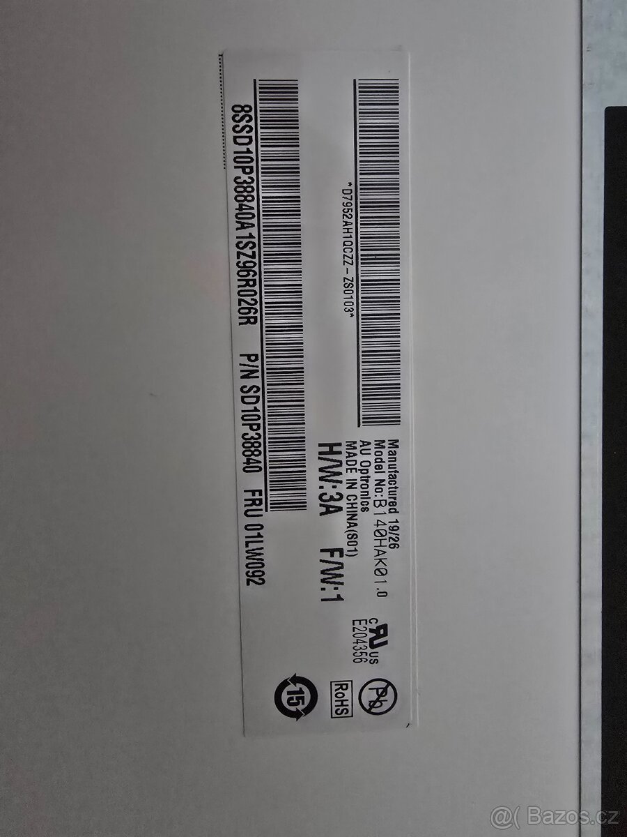 LENOVO Thinkpad LCD display - 3