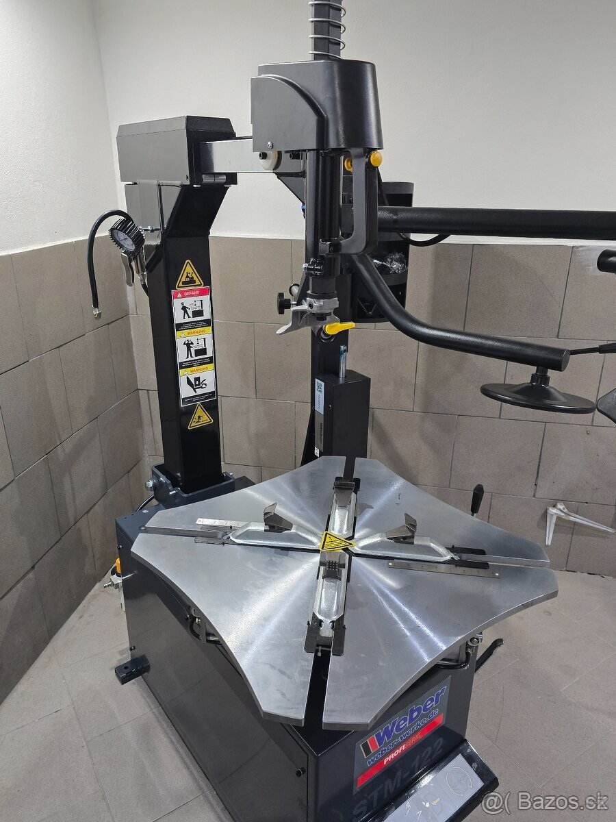 PROFI zouvačka s ramenom + vyvažovačka WEBER - - 3