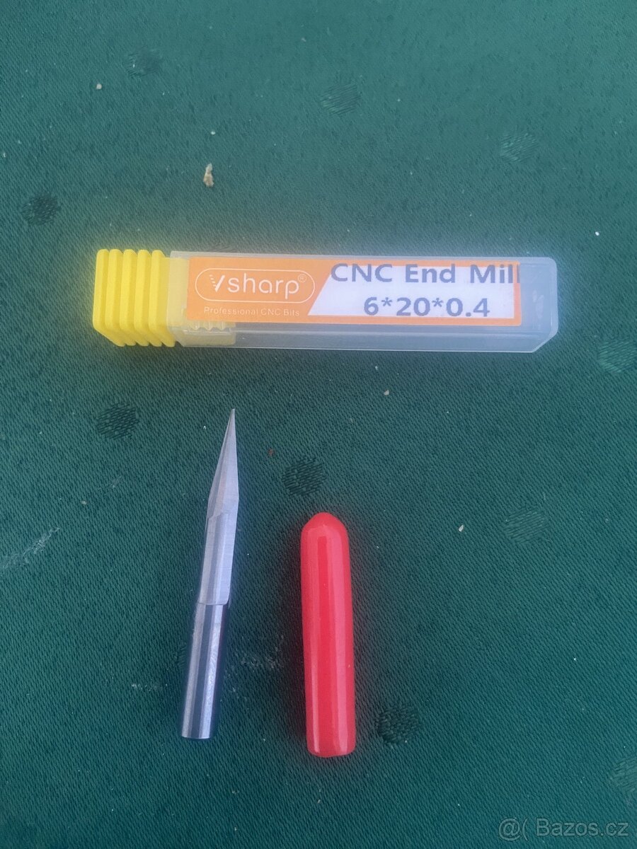 Fréza s hrotem V-Tip 6mm - 3