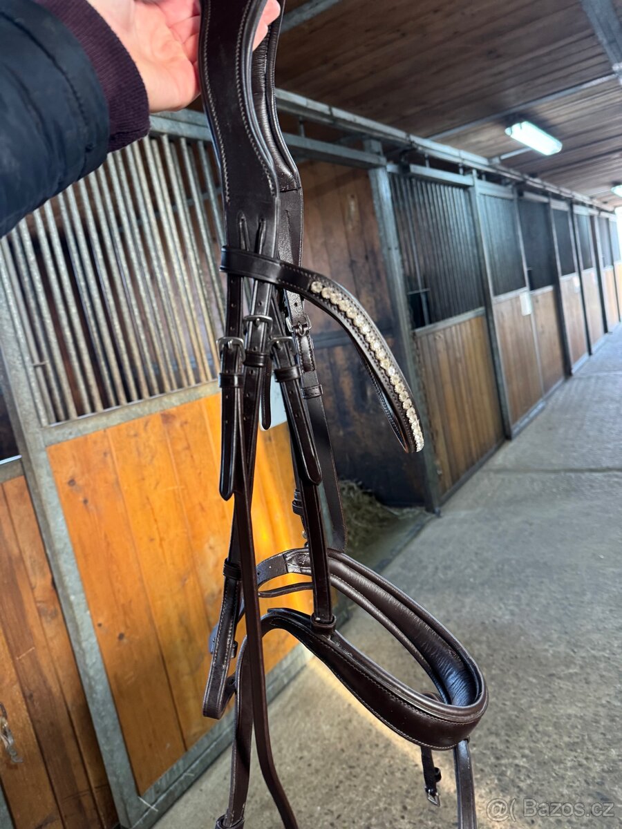 Uzdecka Waldhausen Hnědá Full - 3