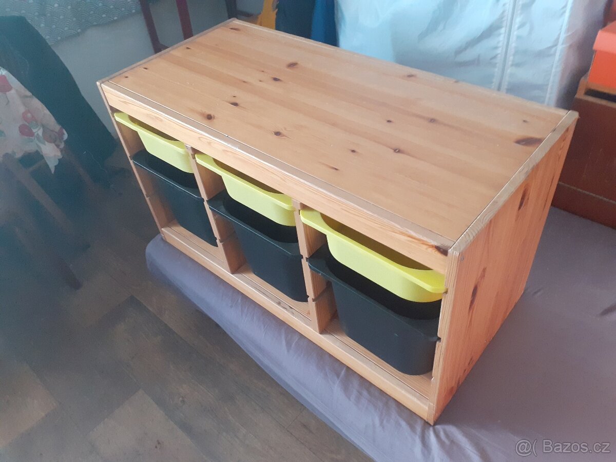 Ikea úložná sestava Trofast borovice. - 3