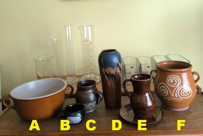 Skleněné Vázy, keramika - 3