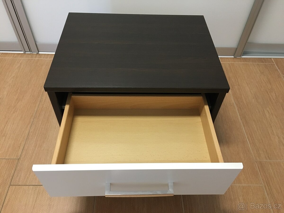 Noční stolek - dekor Wenge (2 ks) - 3