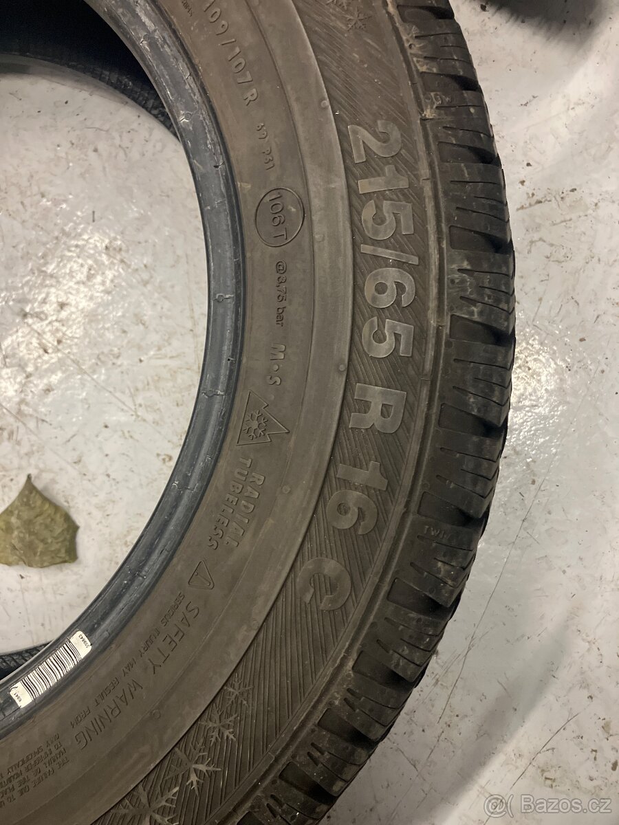 215/65/16 zimní pneu - 3