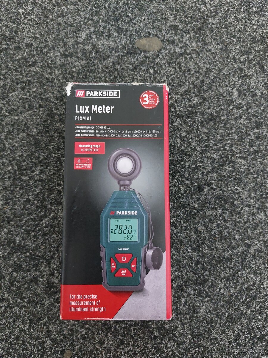 Laserový měřič Parkside - 3