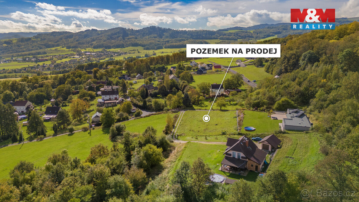 Prodej pozemku k bydlení, 1450 m², Děčín, Vilsnice - 3