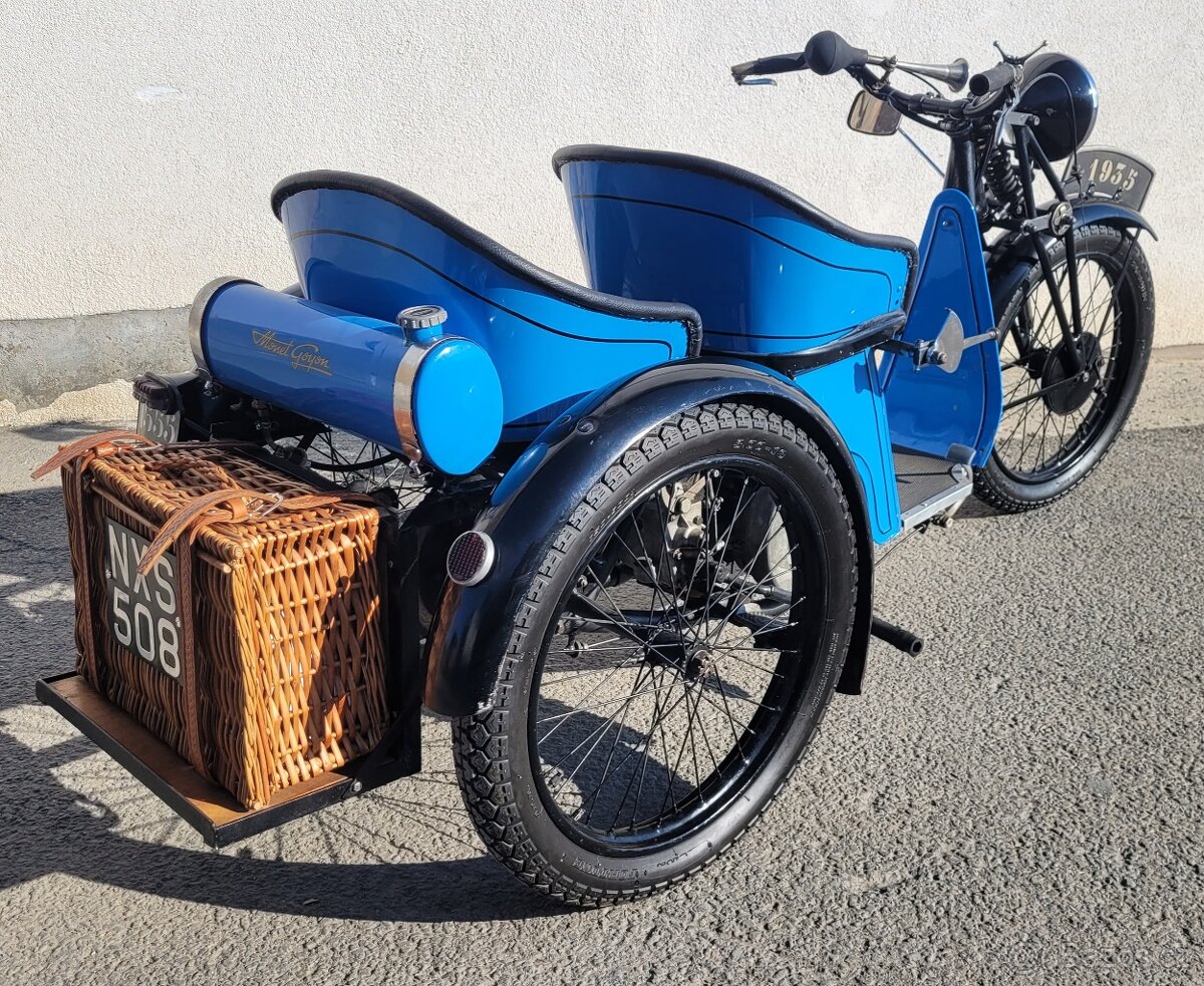 Trojkolka Monet Goyon z roku 1935 - 3