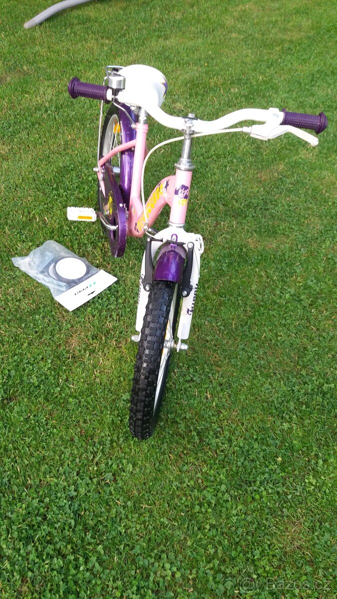 Dívčí kolo Princess Funny 16" můžu POSLAT pro děti od 4-6le - 3